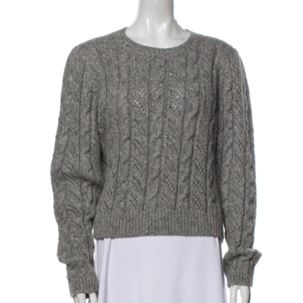 LoveShackFancy Crew Neck Sweater